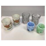 Miscellaneous Vintage Glass Tumblers