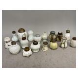 Miscellaneous Milk Glass Salt and Pepper Shakers