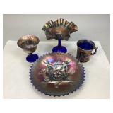 Miscellaneous Carnival Glass Collectibles
