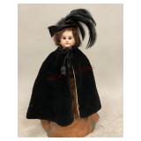 Bisque Shoulder Head Doll