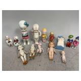 Assorted Bisque Dolls