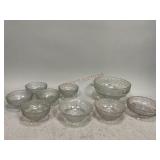 Duncan & Miller Sandwich Pattern Bowls