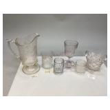 Miscellaneous Vintage Clear Glass Collectibles