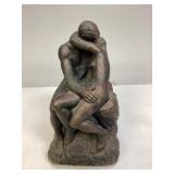 Cast Metal Reproduction of "The Kiss" Sculpture