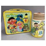 Aladdin Sesame Street Lunchbox with Thermos