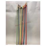Assorted Vintage Wooden Carnival Canes