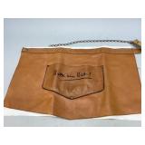 Tan/Brown Leather Waist Apron