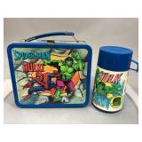 Aladdin Spiderman & The Hulk Lunchbox & Thermos