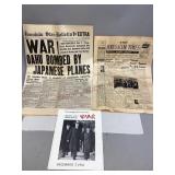 Vintage Pearl Harbor Ephemera and More