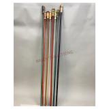 Vintage Wooden Carnival Souvenir Canes