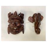 Hand-Carved Chinese Wooden Collectibles