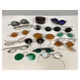 Assorted Vintage Wire-Rimmed Spectacles