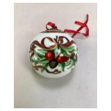 1996 Tiffany & Co. Porcelain Holiday Ornament