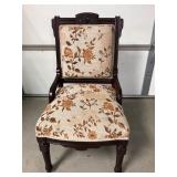 Antique Victorian Eastlake Style Parlor Chair