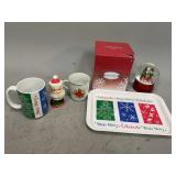 Christmas Mugs and Decor