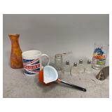 Miscellaneous Salt & Peppers, Mug, Vase, and More