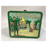 Vintage Aladdin Robin Hood Metal Lunchbox