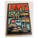 Hand-Crafted Ein-Reb Art Ceramic Wall Art