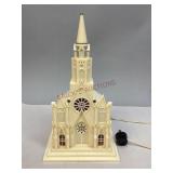 Vintage Raylite Lighted Musical Church