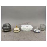 Ladies Dresser Trinket Dishes