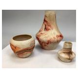 Assorted Vintage Nemadji Pottery Collectibles
