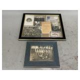Framed Military Photos and Keepsakes