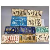 Assorted License Plates