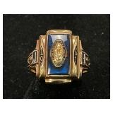 10K Gold St. Marys 1961 High School Ring