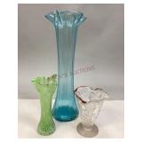 Miscellaneous Vintage Glass Vases