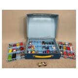 Matchbox Car Holder and Assorted Toy Cars