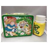 1983 Cabbage Patch Kids Metal Lunchbox & Thermos