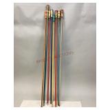 Miscellaneous Wooden Carnival Souvenir Canes