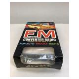 Vintage Audiovox FM Micro Converter Radio