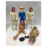 Assorted Plastic Action Figures & Accessories