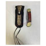 Tomahawk XL Brand Folding Knife & Sheath
