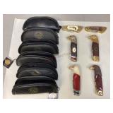 Assorted Franklin Mint Collectorï¿½s Knives