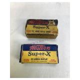 Western Super-X 22 Long Rifle Rim Fire Cartridges
