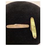 Two Vintage Worldï¿½s Fair Pocket Knives
