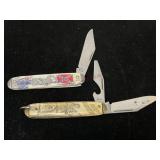 Civil War Themed and Davy Crockett Pocket Knives