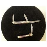 Vintage Ulster & Schrade Folding Pocket Knives