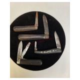 Assorted Antique Pocket Knives
