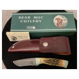 Bear MGC Cutlery Knife and Sheath