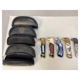 Assorted Franklin Mint Collectorï¿½s Knives