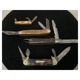 Assortment of Pocket Knives