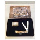 Commemorative Schrade Old Timer Knife & Tin