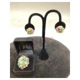 Whitney Kelly Sterling Silver Ring & Earrings