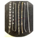Miscellaneous Sterling Silver Bracelets