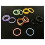 Interchangeable Sterling Rings