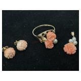 14K Gold Jewelry Set