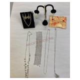 Assorted Sterling Silver Jewelry & More